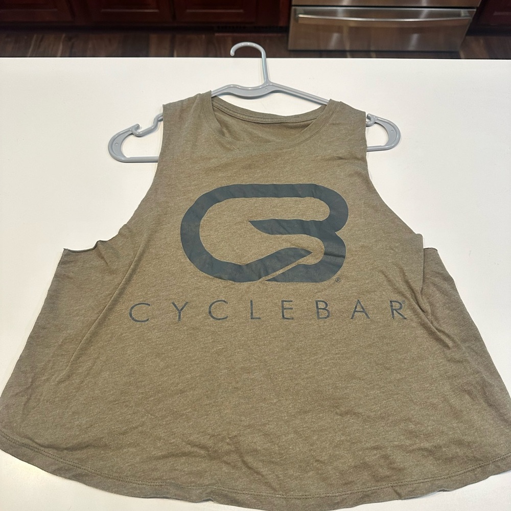 CycleBar Women's Tan Tank Top